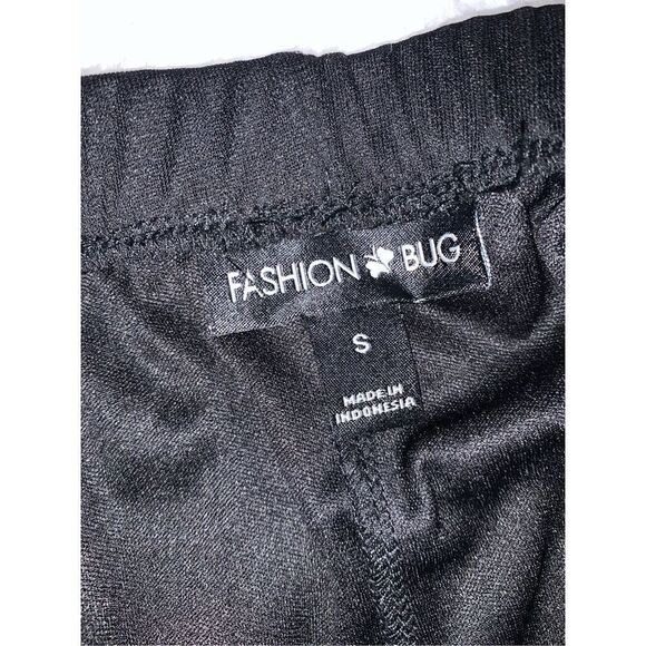 Vintage 90’s Y2K Black Double Layered Chiffon Super Wide Leg Pants Small - Picture 13 of 13